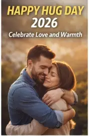 Happy Hug Day 2026 is celebrated on February 12