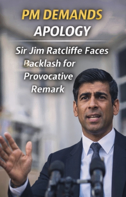The UK immigration debate has taken a dramatic turn after Prime Minister publicly called on Sir Jim Ratcliffe to apologise
