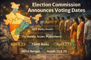 ECI Announces Assembly Election 2026 Schedule in india
