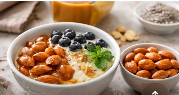 10 Benefits For Daily Eat Almond : Eassy Morning Habit doing Works